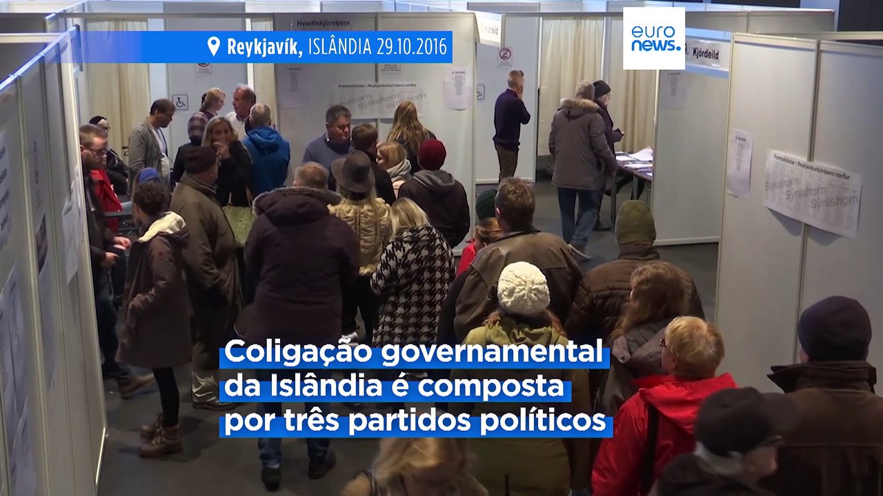 Primeiro-ministro islandês dissolve coligação alegando lutas internas