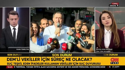 Miting bahanesiyle terör propagandası! DEM'li vekiller için süreç ne olacak?