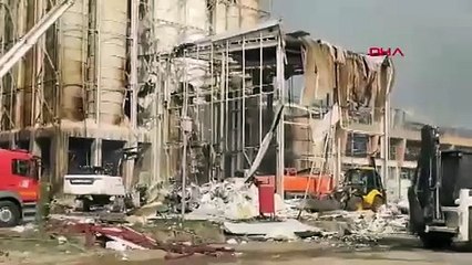 Makarna fabrikasındaki patlamada ölü sayısı 5'e yükseldi