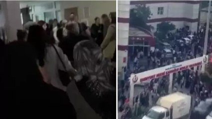 Esenyurt Devlet Hastanesi’nde yangın