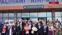 Trabzon'da 25 yıl sonra Tiflis-Trabzon uçuşları başladı