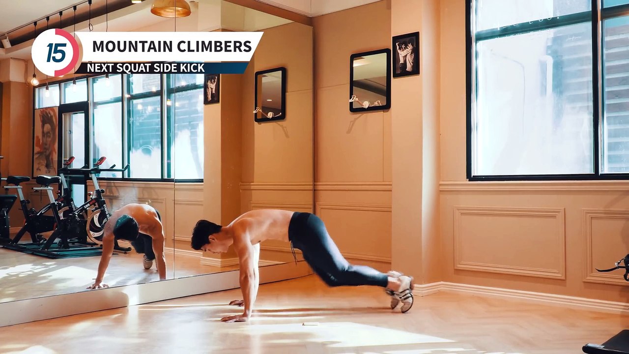 NO GYM FULL BODY WORKOUT (feat. 5 min Tabata) #dailymotion #workout #fitness