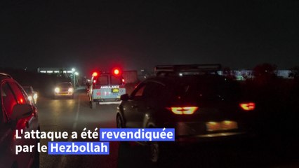 Israël : au moins quatre morts et 60 personnes blessées après l'attaque de drone revendiquée par le Hezbollah