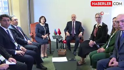 Kurtulmuş ve Gafarova'dan Türkiye-Azerbaycan İlişkileri Üzerine Görüşme