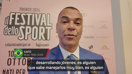 Cafú, sobre Ancelotti, Endrick y Vinícius