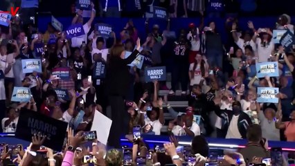 Harris Rallies in North Carolina Rallying Voters in the Wake of Hurricane Helene