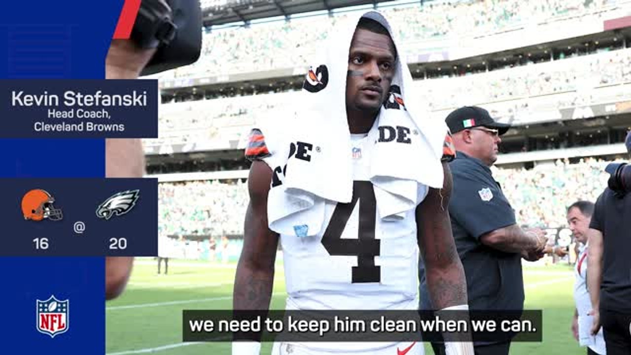 Stefanski confirms Browns will stick with Watson