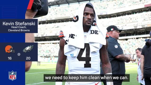 Stefanski confirms Browns will stick with Watson