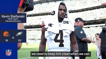 Stefanski confirms Browns will stick with Watson
