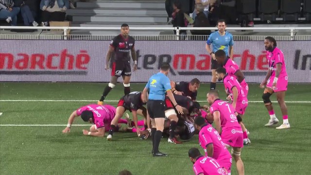 TOP 14 - Essai de Baptiste COUILLOUD (LOU) - LOU Rugby – Stade Français Paris