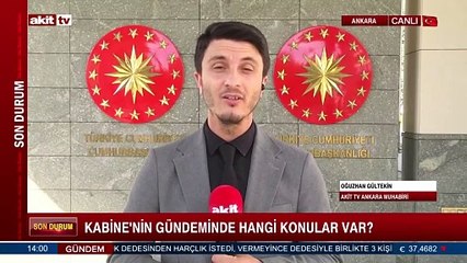 Kabine gündeminde hangi konular var?