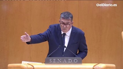 Enric Morera (Compromís), a Marimar Blanco: "En 2014 la Audiencia Nacional convalidó las penas de Txapote. ¿Usted dijo algo en ese momento?"