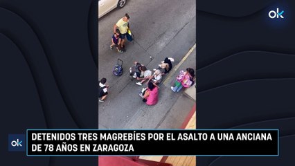Detenidos tres magrebíes por el asalto a una anciana de 78 años en Zaragoza
