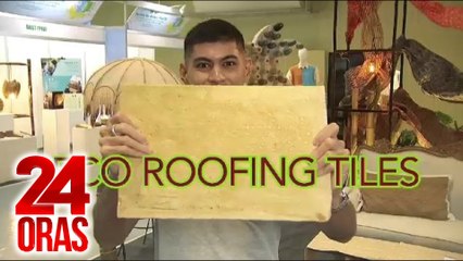 Game Changer - Single-use plastic, ginawang roofing tiles ng Iligan-based startup; layong labanan ang plastic pollution | 24 Oras