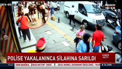Hakkında kesinleşmiş hapis cezaları bulunan cezaevi firarisi, yakalanacağını anlayınca polise silah çekti!