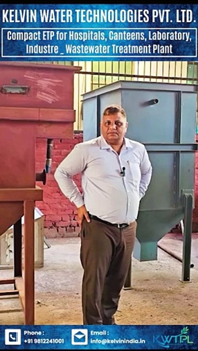 Compact ETP for Hospitals, Canteens, Laboratory, Industrial Wastewater Treatment Plant (1)