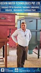 Compact ETP for Hospitals, Canteens, Laboratory, Industrial Wastewater Treatment Plant (1)