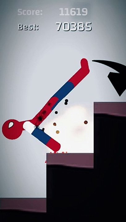 Spiderman Stickman vs Physics Simulator