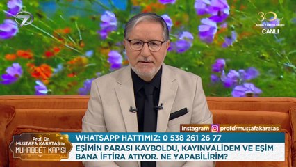 Prof. Dr. Mustafa Karataş ile Muhabbet Kapısı - 13 Ekim 2024