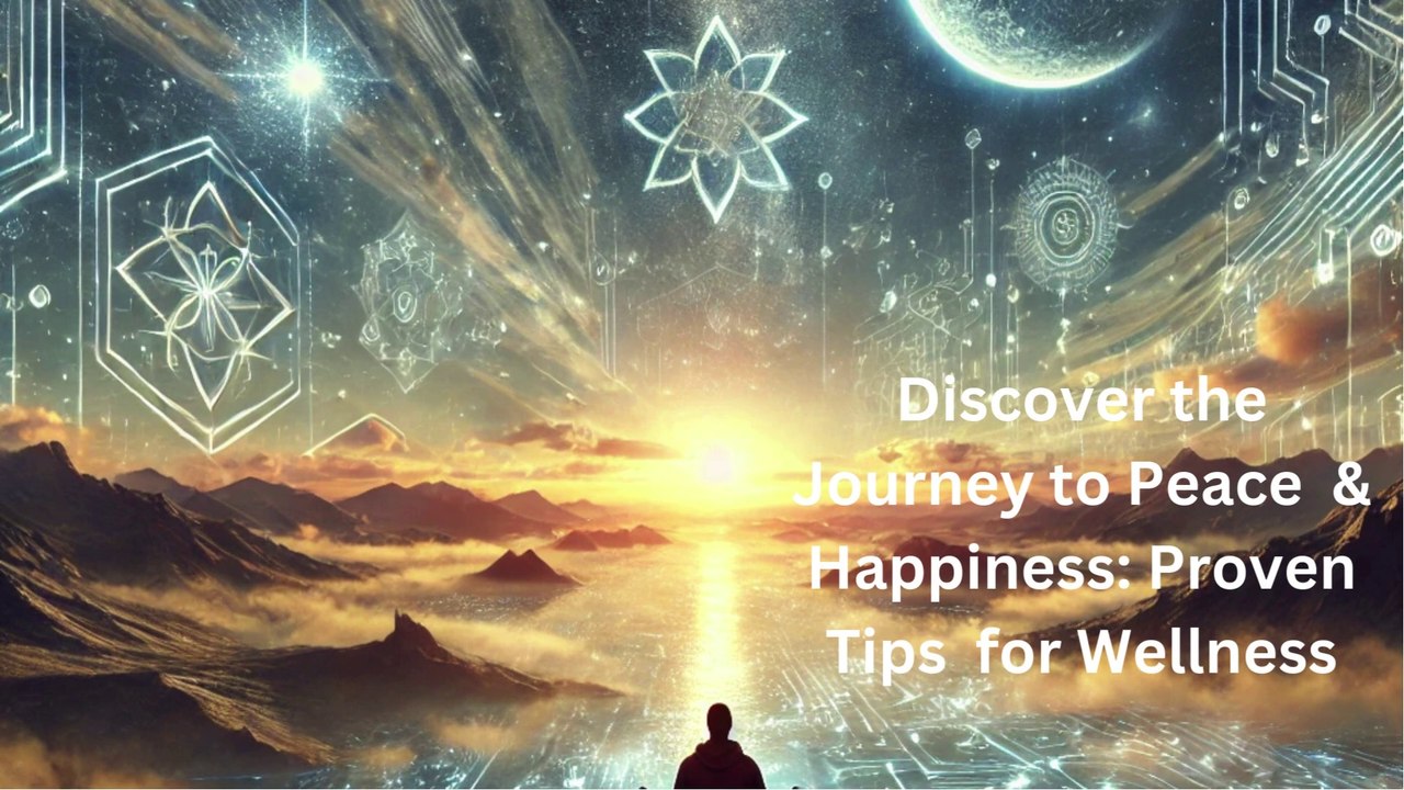 Discover the Journey to Peace  & Happiness: Proven Tips  for Wellness