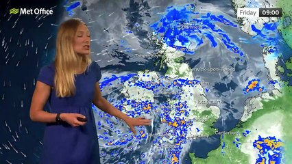 Friday morning forecast 21/10/22