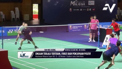 Rekod terbaik di Macau jadi sandaran buat gandingan Azriyn & Wee Kiong