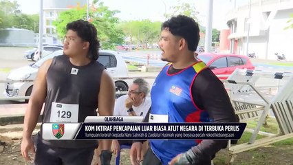 KOM iktiraf pencapaian luar biasa atlit negara di Terbuka Perlis
