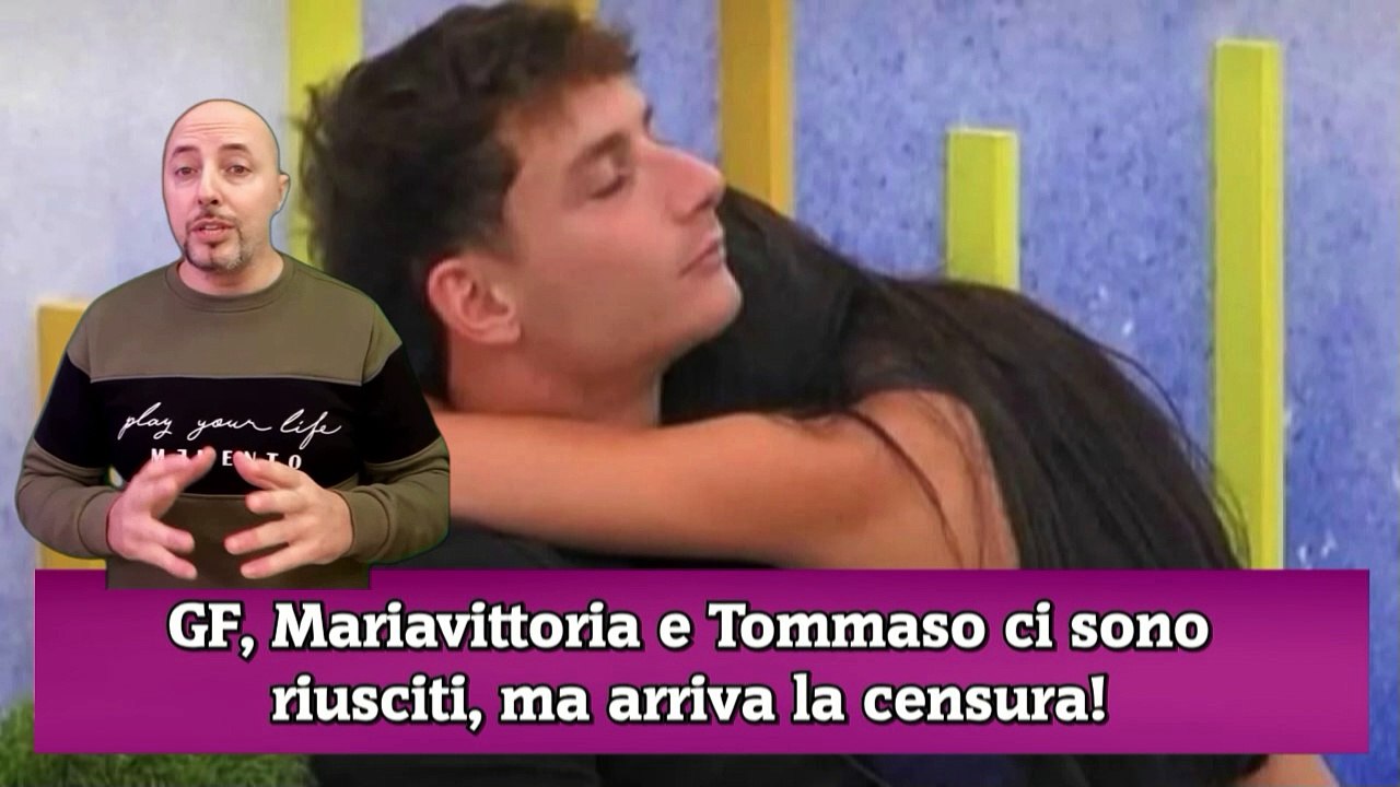 GF, Mariavittoria e Tommaso ci sono riusciti, ma arriva la censura!