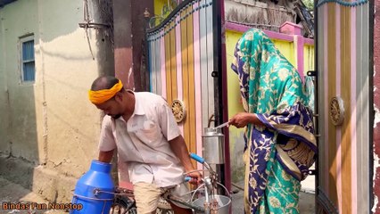 DoodhWala Hera Pheri New Funny Comedy Video __ By Bindas Fun Nonstop(1080P_HD)