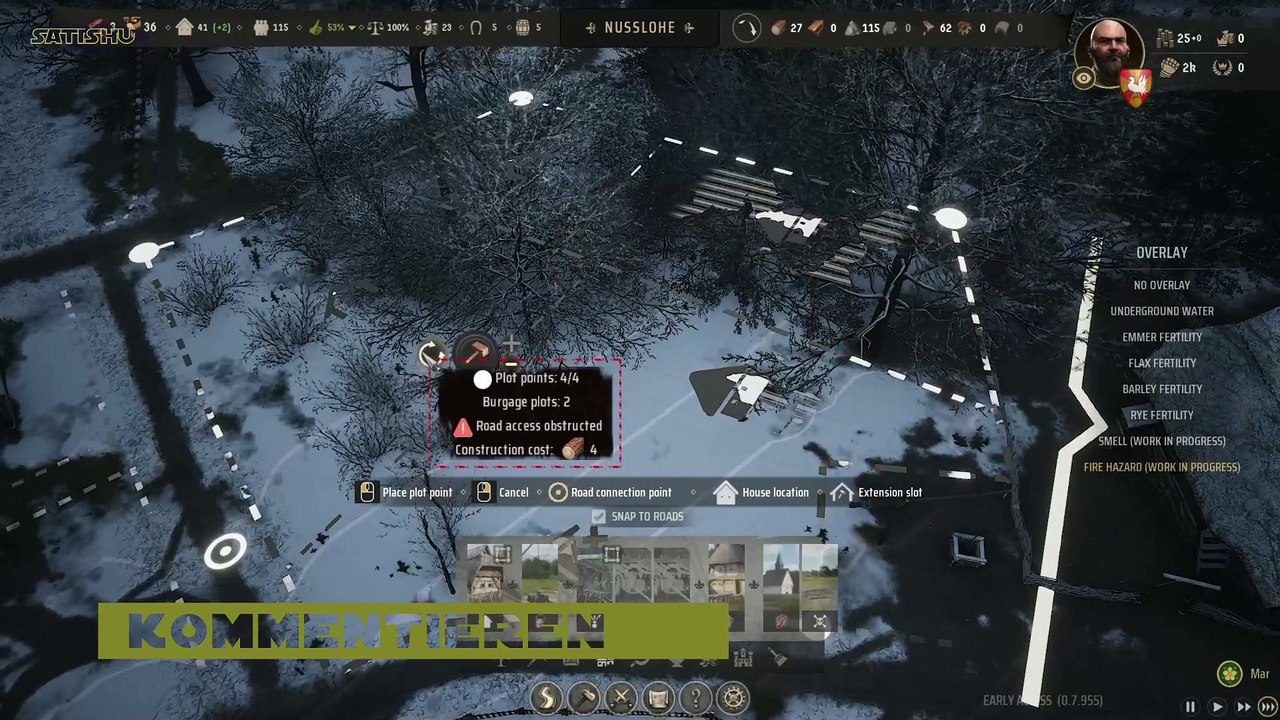 Die Stadt entwickeln. | Manor Lords | Ep. 18