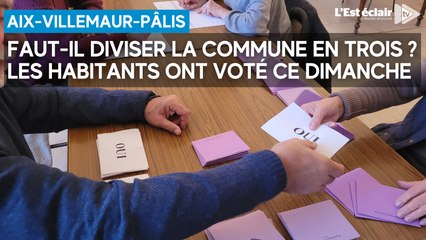 Stop ou encore pour la commune nouvelle Aix-Villemaur-Pâlis ? Les habitants ont voté !