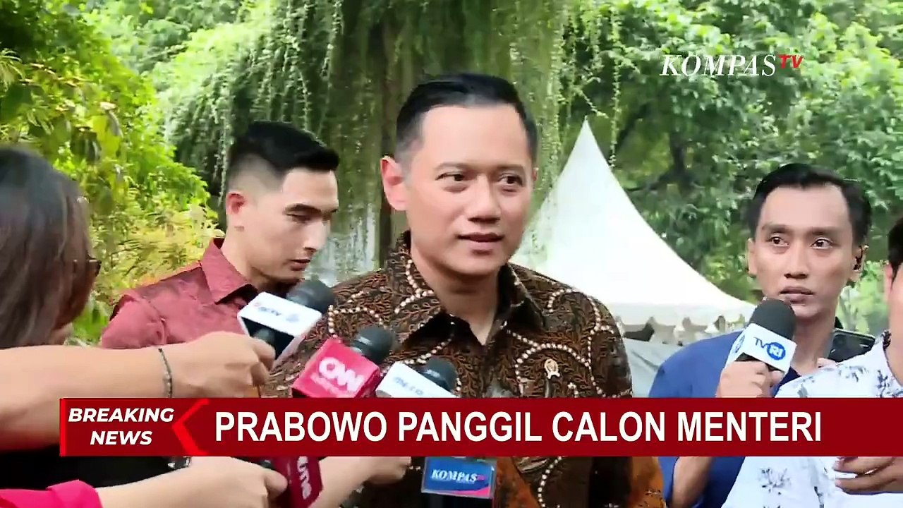 Jadi Calon Menteri, AHY Bicara Hasil Pertemuan dengan Prabowo: Ini Sebuah Kehormatan Bagi Saya