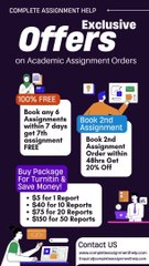 Exclusive Offers on Academic Assignment Orders