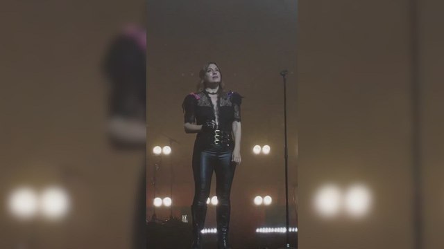 Las lágrimas de Leire en su último concierto que anticipaban su final en La Oreja de Van Gogh