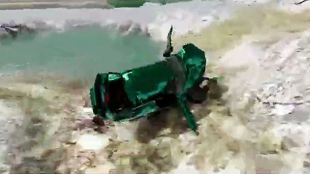 BeamNG Drive - What Consequences Of Not Being Able To Control Speed On Bumpy Roads 3D Car driving