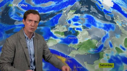 Weekend weather - Some rain but gradually turning drier 19/12/19