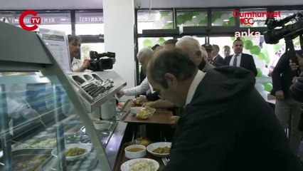 CHP'nin Ankara'daki ilk kent lokantasını Çankaya Belediyesi açtı: 4 çeşit yemek 75 lira