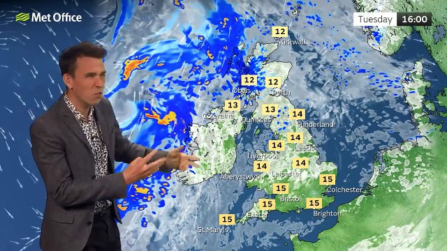 Tuesday afternoon forecast 11/10/22