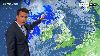 Week ahead 10/10/22 – Winds returning later – Met Office UK Weather Forecast