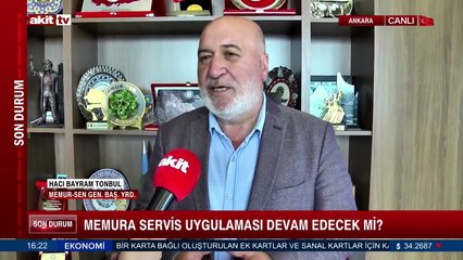 Memura servis uygulaması devam edecek mi?