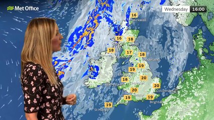 Wednesday morning forecast 21/09/22