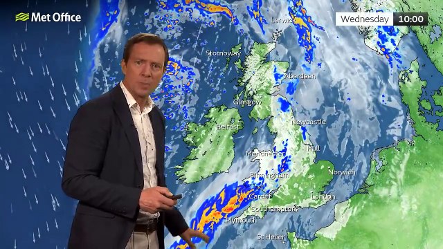 Tuesday afternoon forecast 23/08/22