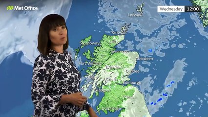 Wednesday Scotland weather forecast 31/08/22