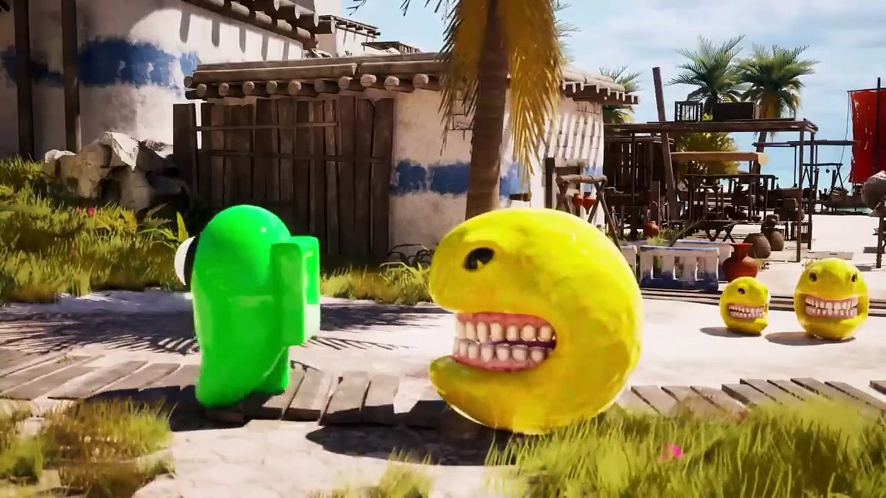 Pacman vs Alien Predator GODZILLA  【Full Version】