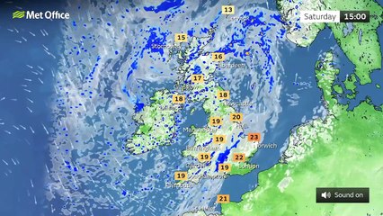 Saturday afternoon forecast 02/07/22