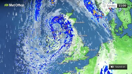Sunday afternoon forecast 26/06/22
