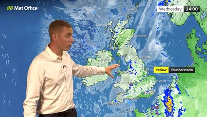 Wednesday morning forecast 20/07/22