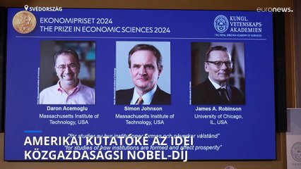 Három amerikai, a társadalmi jólétet kutató tudósé az idei közgazdasági Nobel