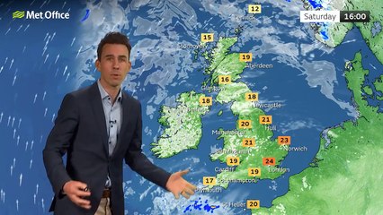 Saturday morning forecast 14/05/22