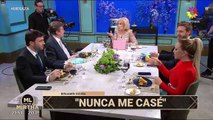 Las picantes preguntas de Mirtha Legrand a Benjamín Vicuña: “¿Nunca te casaste?”